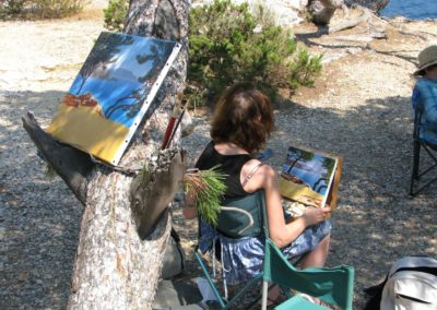 Stage de peinture à l’huile en Provence avec François Beaumont