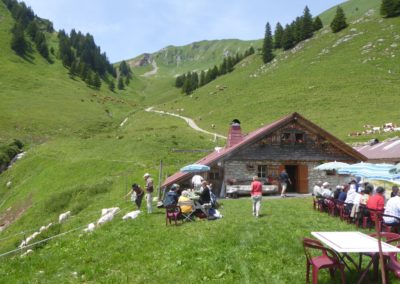 Stage aquarelle et carnet de voyage à Novel Haute Savoie avec François Beaumont