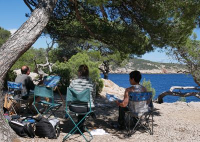 Stage de peinture à l’huile en Provence avec François Beaumont