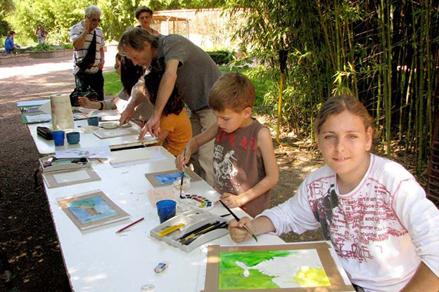 stages de peinture Molines et Novel