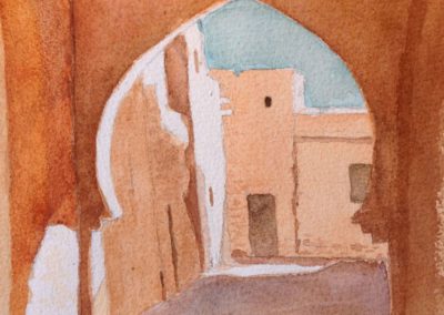 Tableau d’élève, stages de peinture en Provence et au Maroc avec François Beaumont,
