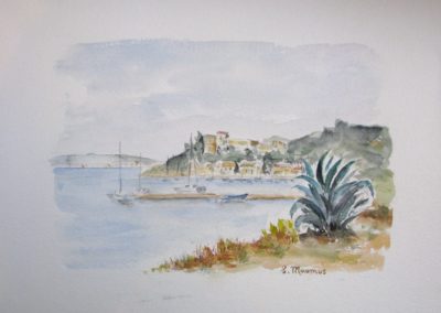 Tableau d’élève, stages de peinture en Provence et au Maroc avec François Beaumont,