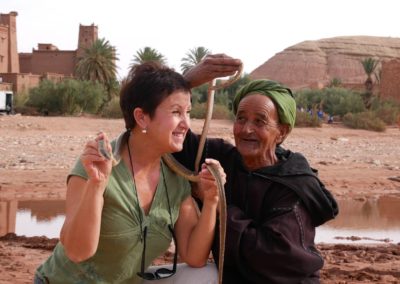 Vallée de l’ Ounila stage aquarelle et carnet de voyage au Maroc avec François Beaumont