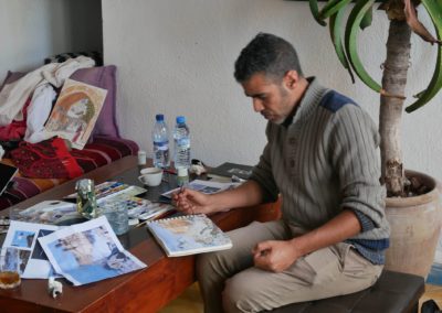 Essaouira stage carnet de voyage au Maroc avec François Beaumont