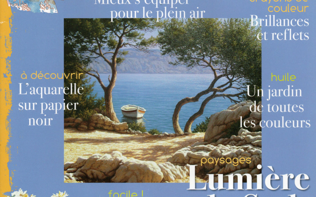 Page de couverture revue Plaisir de Peindre numéro 46, article et pas à pas peinture à l’huile François Beaumont